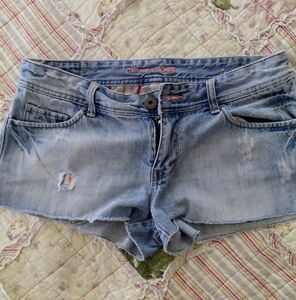 American Eagle Outfitters Women's Blue Denim Shorts